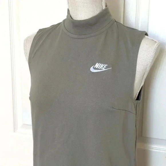 Nike Sportswear Mock neck Women's Sleeveless  Dress - Picture 5 of 9